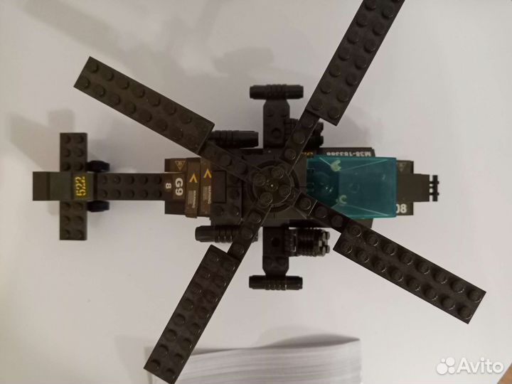 Военный вертолет аналог лего