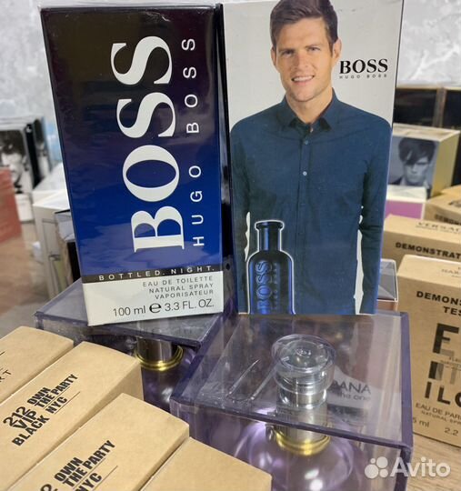 Мужская туалетная вода boss Bottled. Night 100 мл