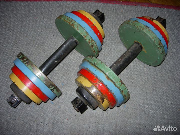 Гантели разборные