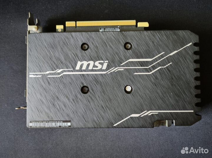 Видеокарта MSI GTX1660Ti