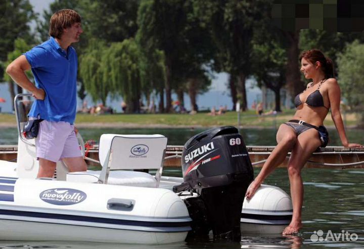 Мотор лодочный Suzuki DF50-60AT производ Япония