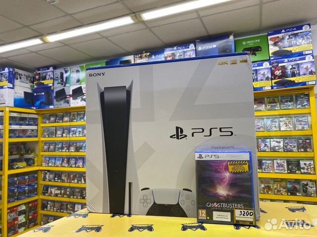 Новая PS5 + Ghostbusters: Spirits Unleashed PS5