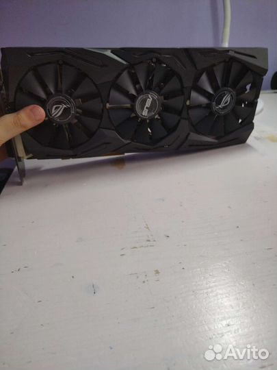 Видеокарта gtx 1070 8gb Asus strix