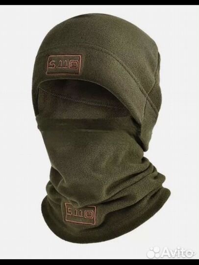 Комплект флисовая шапка и снуд