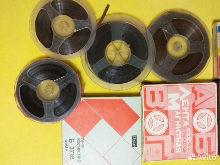 Магнитная лента для катушечного магнитофона