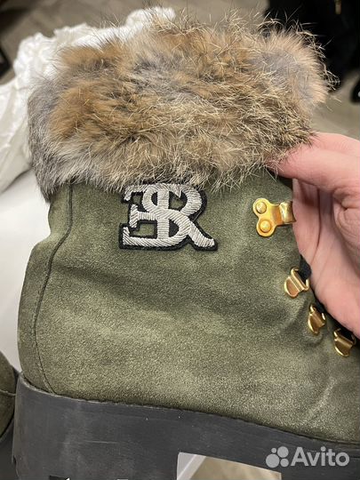 Ботинки зимние Ermanno Scervino 39 Италия