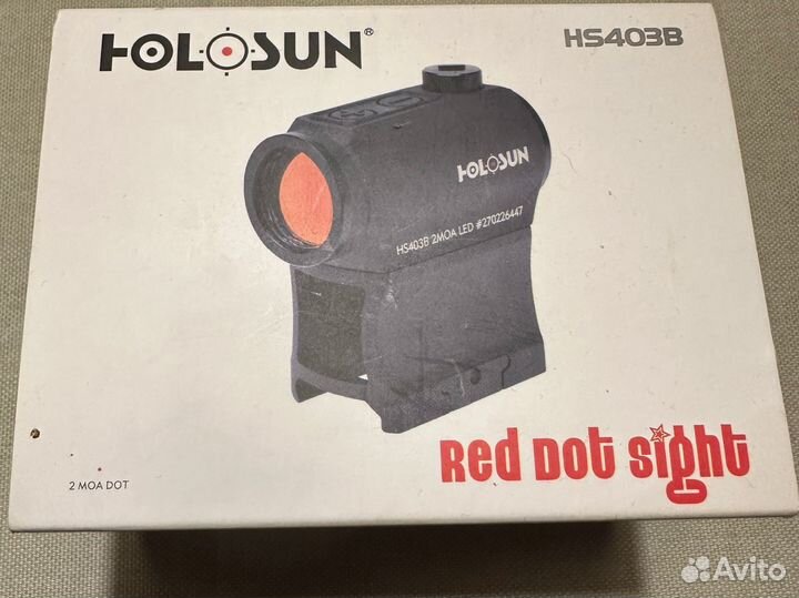 Коллиматорный прицел holosun hs403b