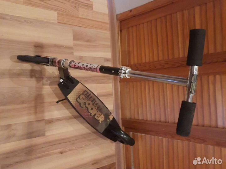 Самокат взрослый с большими колесами