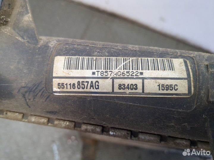 Радиатор охлаждения двигателя Jeep Grand Cherokee, 2005