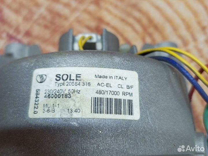 Двигатель стиральной маш Candy 6-пин (46000183)