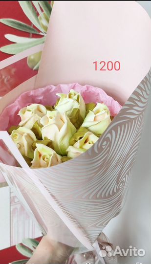 Букет из зефира, цветы из зефира ручной работы