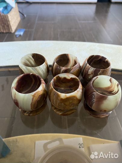 Рюмки из оникса
