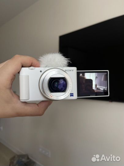 Sony zv-1 white камера