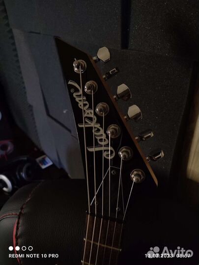 Jackson js11 dinky, revers