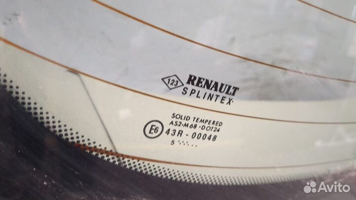 Крышка багажника Renault Scenic