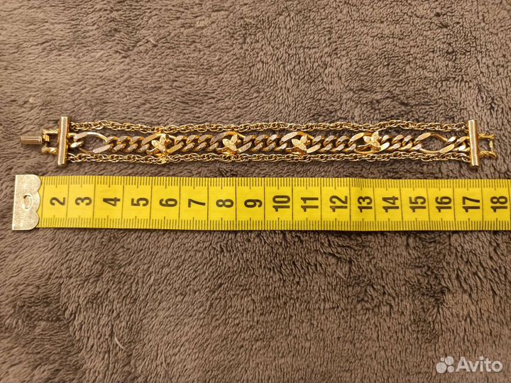 Винтажный браслет Goldette