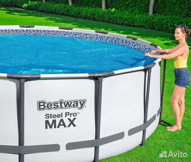 Каркасный бассейн Bestway 366 х 122 см с лестницей