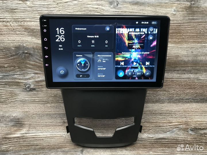 Магнитола SsangYong Actyon Teyes X1 2/32