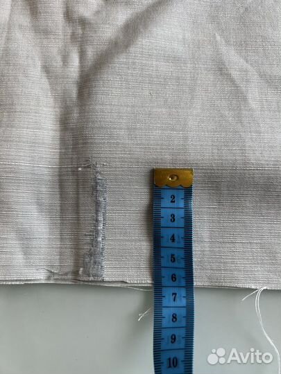 Отрез лен с шелком 3 м Италия