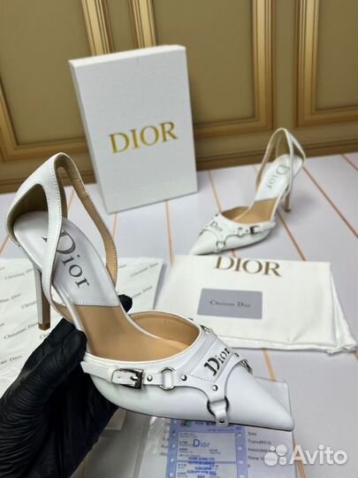 Туфли Новые Christian Dior черные (премиальные)