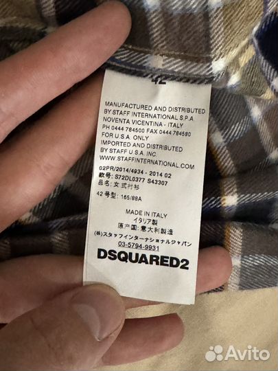 Dsquared2 рубашка