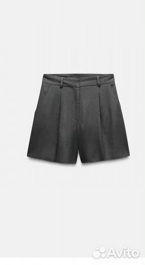 Бермуды льняные Zara разм. S