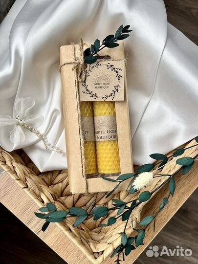 Свечи из вощины