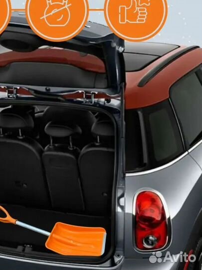 Лопата складная автомобильная для уборки снега раз