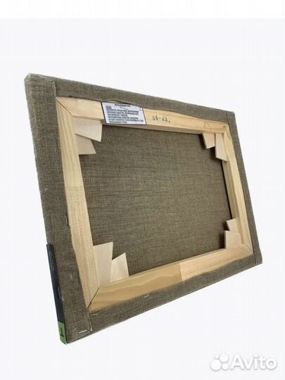 Холст на подрамнике лен 100/80 см