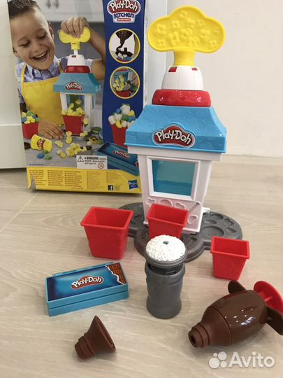 Набор игровой Play-Doh Масса для лепки Попкорн-веч