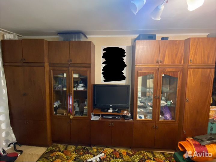 Стенка со шкафом б/у