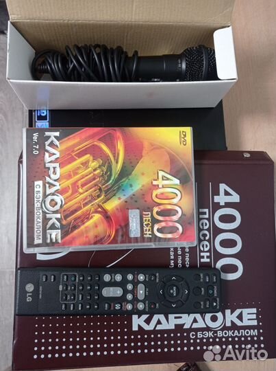 Dvd плеер с караоке lg DKS 9500H