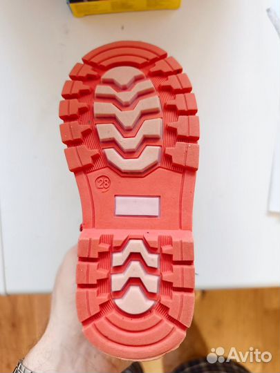 Сапоги зимние детские 28