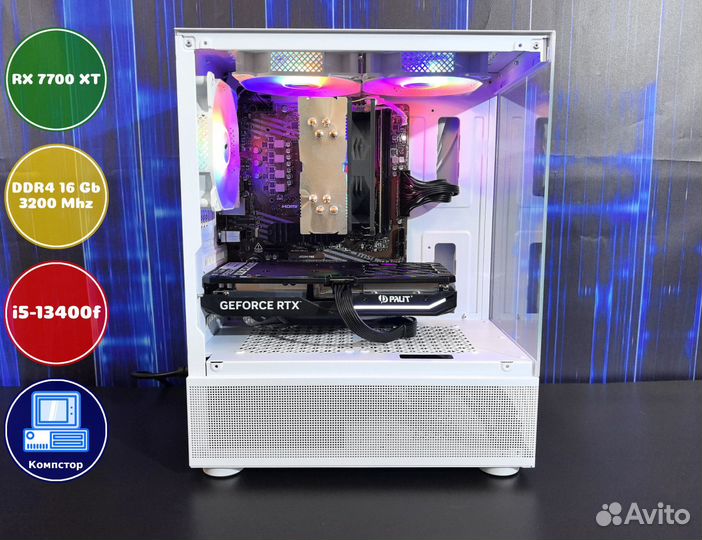 Мощный компьютер i5-RX7700XT-16DDR4-MUN6581930-B760