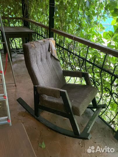 Кресло качалка СССР под реставрацию