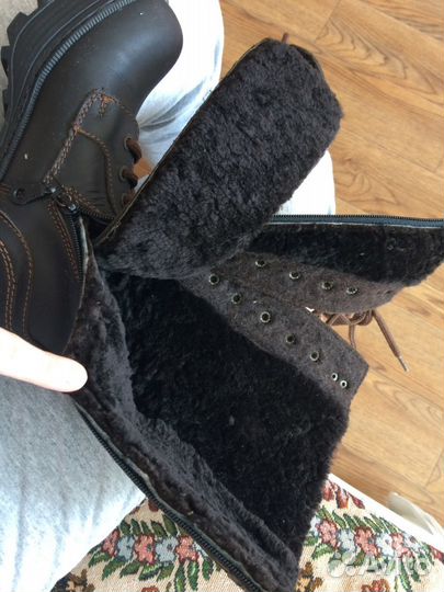 Сапоги зимние 36 размер новые натуралка