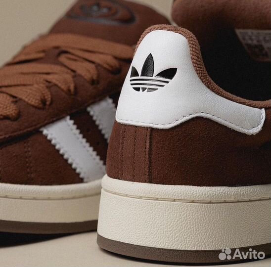 Adidas campus 00s коричневые