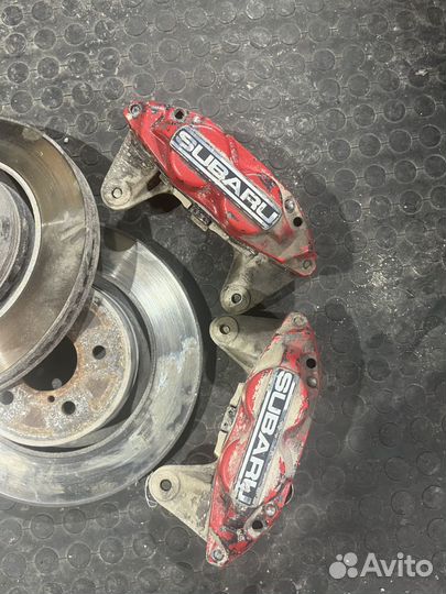 Тормоза subaru 4pot