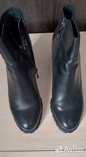 Ботильоны натуральная кожа 38