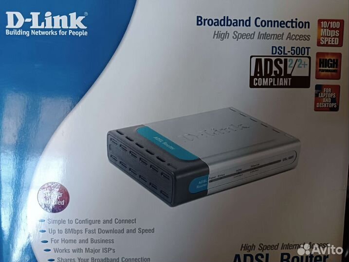 D-Link dsl 500t
