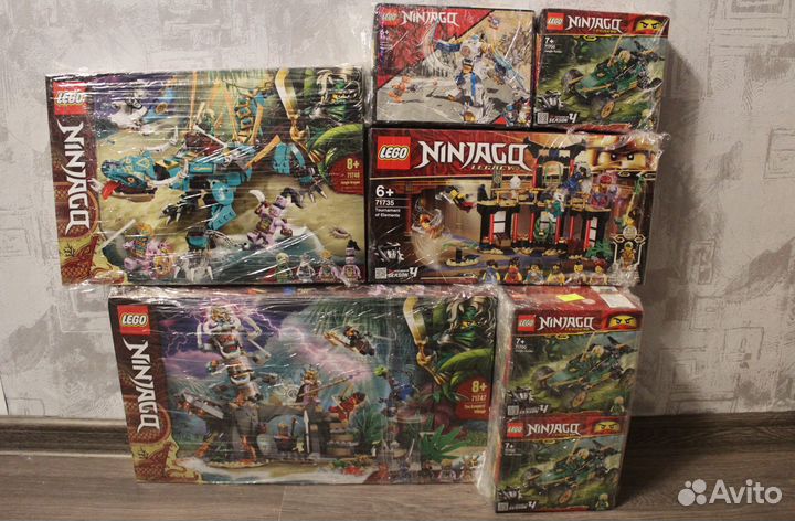 Оригинальные Наборы Lego Ninjago Ниндзяго Новые