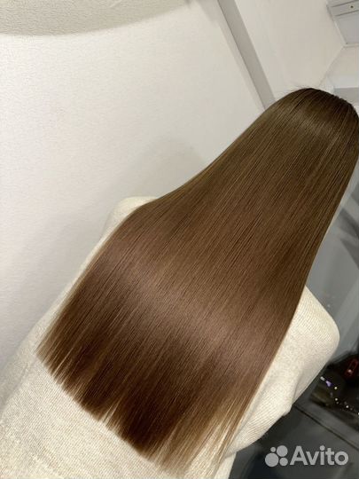 Кератиновое выпрямление