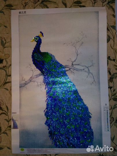 Алмазная мозаика. Готовая картина