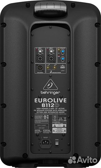 2-х полосная акустическая система Behringer B112D