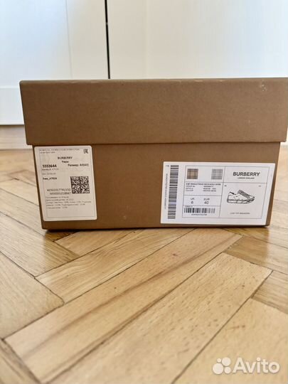 Кеды Burberry