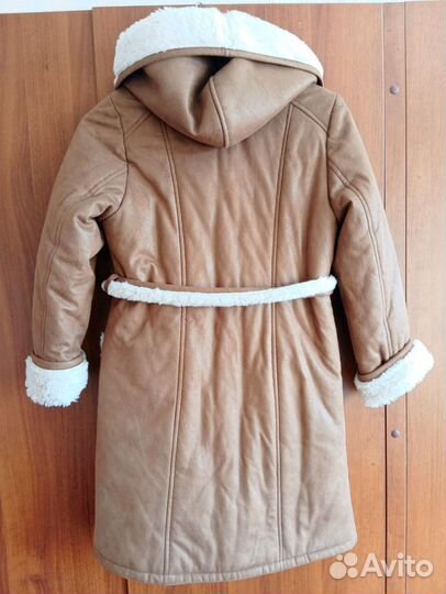 Пальто демисезонное, рост 140