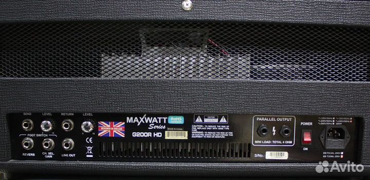 Гитарный усилитель Hiwatt maxwatt G200R HD