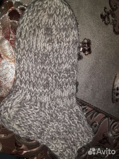 Носки из овечьей шерсти