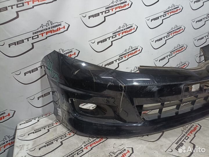 Бампер honda airwave GJ1 GJ2 71101slan00ZA 2 модель передний черный, NH731P FA309Z
