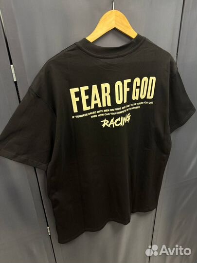 Футболка Essentials fear of god (новинка)oversize